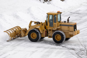 Commercial Snow & Ice Management - Greener Horizon Landscape Management &amp; Construction, Middleboro, MA