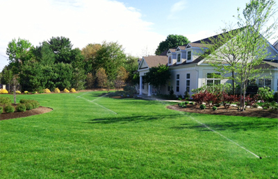 Private Residential Irrigation Services - Green Horizon Landscape Management & Construction, Middleboro, MA