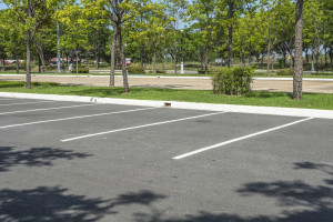 image of a parking lot